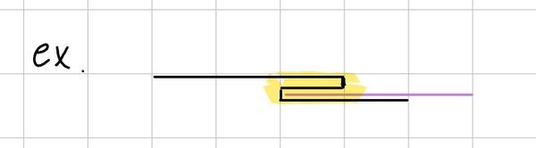 Diagram of an S-lock joining two pieces of metal