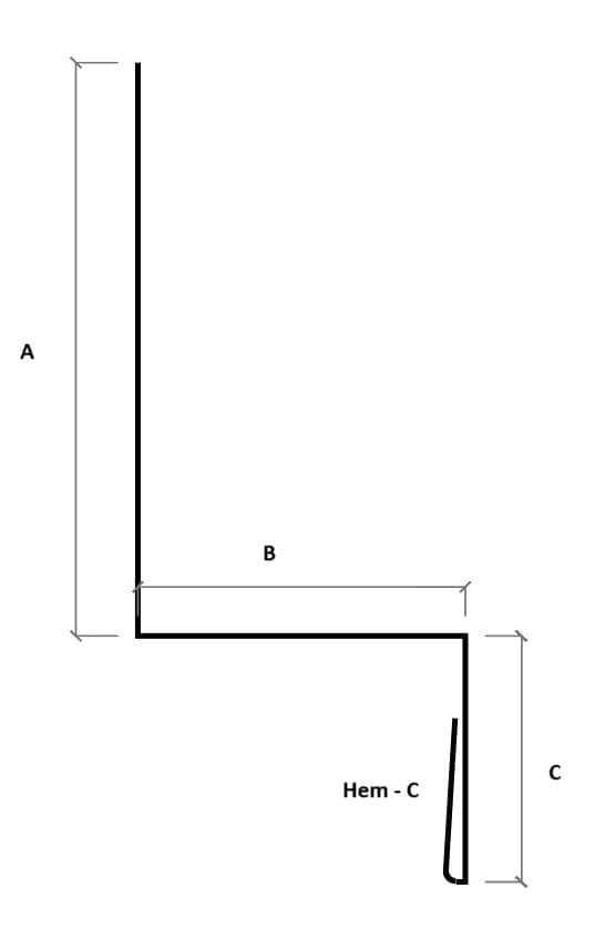 1 Horizontal Flashing & Trims