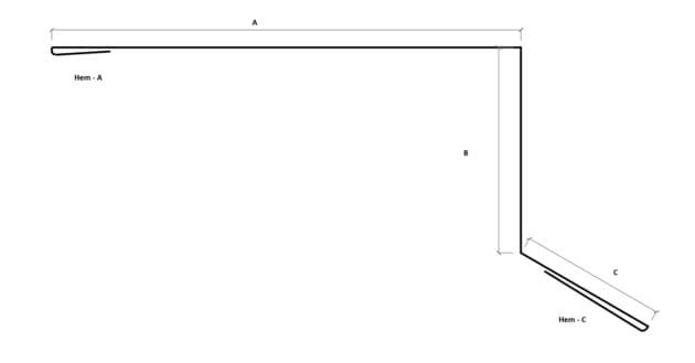 1.1.5 Drip Edge Flat Roof