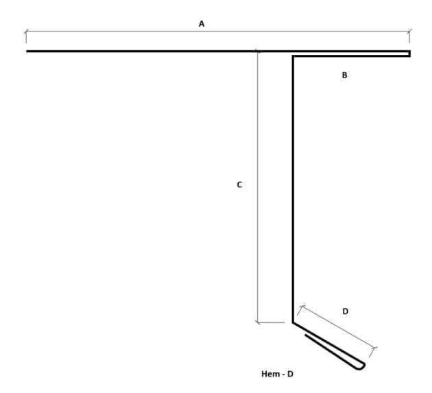1.1.6 Drip Edge Sloped Roof