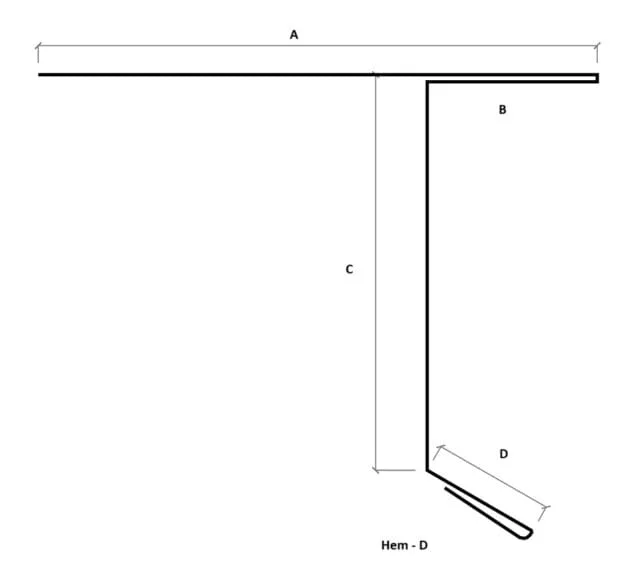1.1.6 Drip Edge Sloped Roof