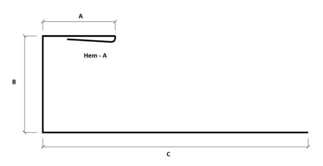 1.2.1 J Trim Standard no hem