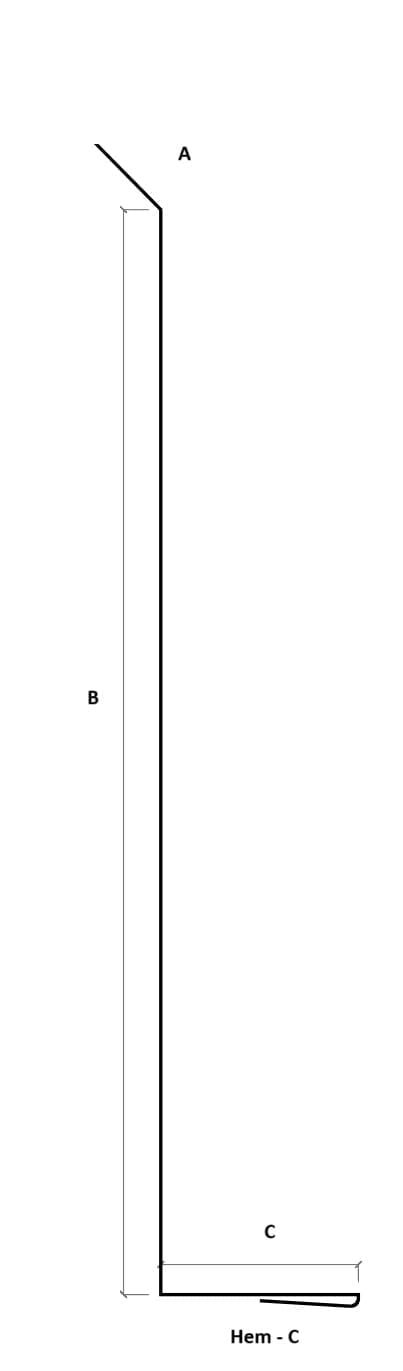 1.3.1 Counter Flashing Flange In