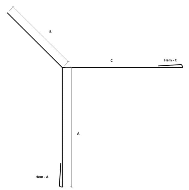 2.1.3 Outside Corner 45 Fin