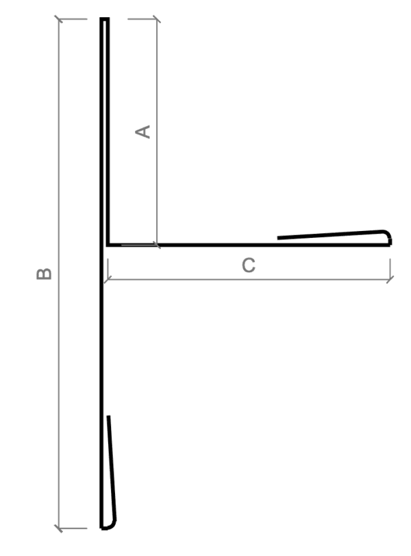 2.3.8 Fin w/ Return With Hem