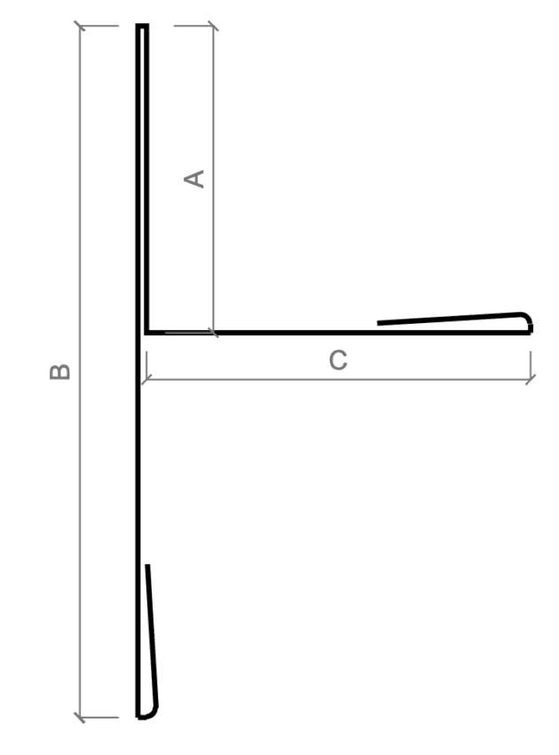 2.3.8 Fin w/ Return With Hem