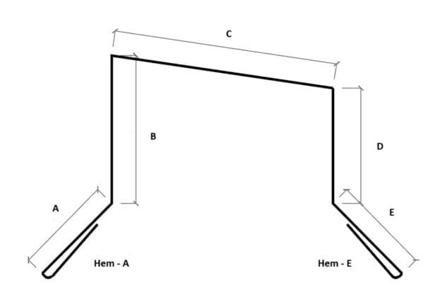 3.1.3 Parapet Sloped in w/kick