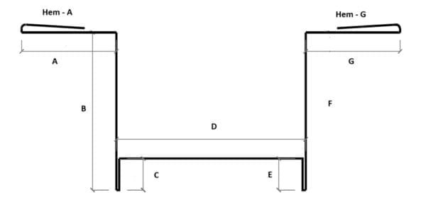 3.2.3 Beam Inset Under-side beam