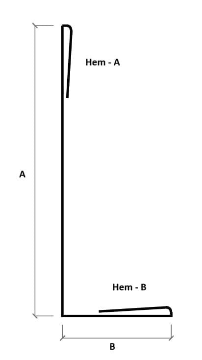 4.1.2 Straight Fascia no Flange
