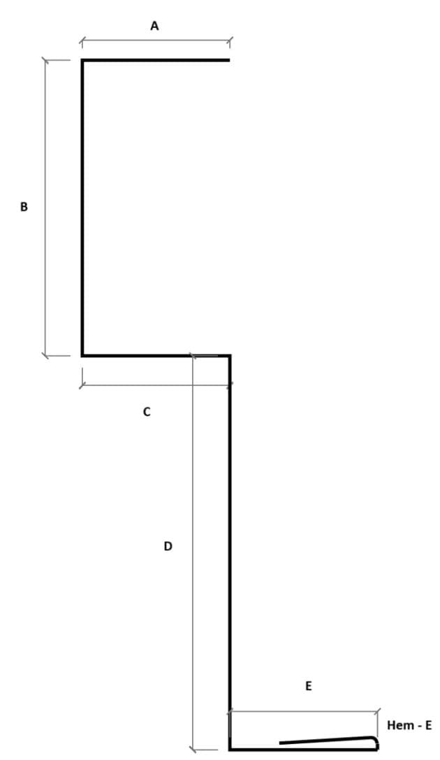 4.1.3 Gable Fascia Square Split