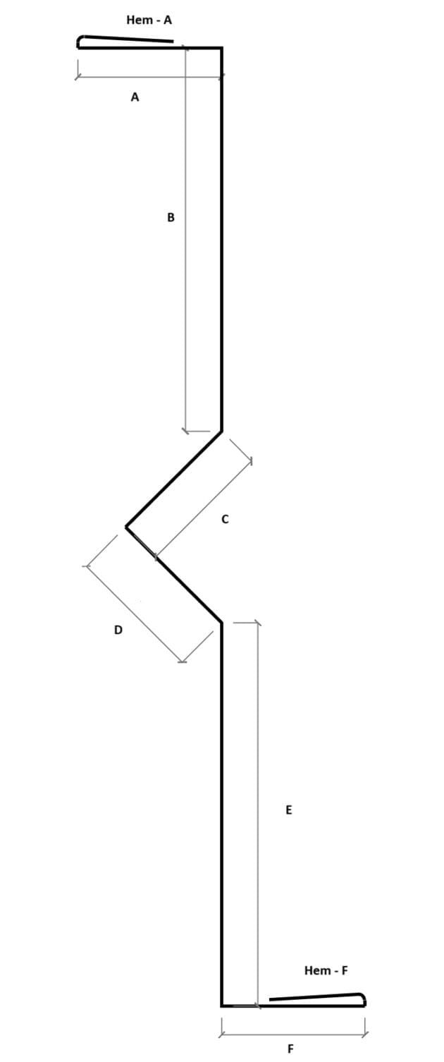 4.1.4 Gable Fascia Diamond Split