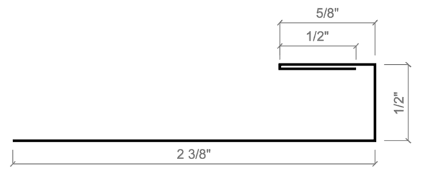 8.1.1	J-Trim Standard Size