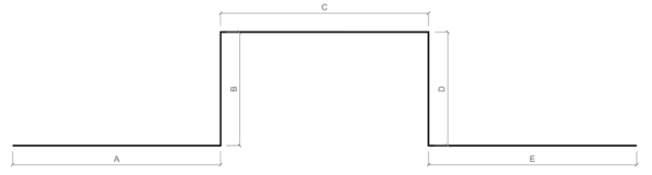 9.1.3 Hat Channel (18 Ga) Custom sizes